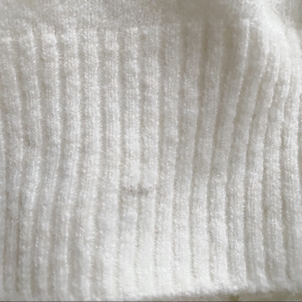 H&M White Faux Pearl Beaded Sweater - Picture 12 of 13